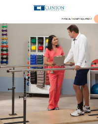 Clinton Physical Therapy Equipment Catalog  Clinton, Physical, Therapy, Equipment, Catalog, Physiatrists, Chiropractors, chiropractic, PHYSICAL THERAPY EQUIPMENT, 