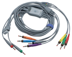 EDAN 01.57.471499 Cable 12 Lead 4mm Banana, AHA, for ECG SE-1200 & 1200 Express EDAN, 01.57.471499, Cable, 12, Lead, 4mm, Banana, AHA, ECG SE-1200 & 1200 Express,