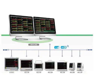 Edan MFM-CMS Central Monitoring System edan, central, monitoring, system, Patients_Monitors, mfm-cms,  
