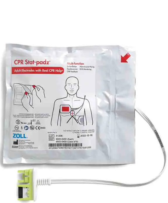 8900-0400 CPR Stat-Padz HVP Multi-Function CPR Electrodes