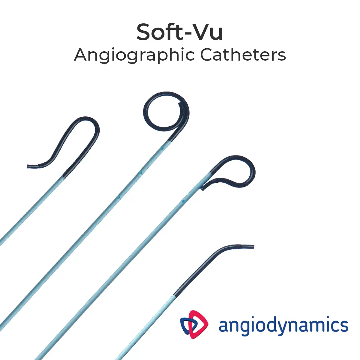 Angiodynamics Soft-Vu. Box of 5 (Different Versions) angiodynamics soft vu, soft vu catheters, angiographic catheters 