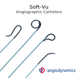 Angiodynamics 107343015 Soft-Vu Soft-Vu Kumpe 4F x 40 cm (.035") Non-Braided  angiodynamics soft vu, soft vu catheters, angiographic catheters 