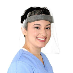TrippNt PPE Disposable Face Shields with Elastic Band (1 Pack of 10) TrippNt PPE Disposable Face Shields with Elastic Band, face shield, shield, careta, mascara, mask