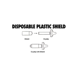Wallach 900221AA Bag of 100 Disposable Plastic Shields 
