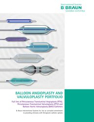 BBraun Balloon Angioplasty and Valvuloplasty Catalog  