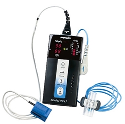 Nonin 9847 Handheld Pulse Oximeter and CO2 Detector, Full Alarm (Different Versions) Nonin 9847, Handheld Pulse Oximeter, 9847, Oximeter, Oximeters Equiment,